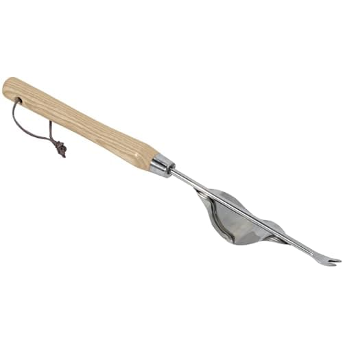 Image of Draper Heritage 99030 Stainless Steel Spinnaker Handle Weeder With Ash Handle