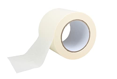 Image of ProDec 4 inch x 50m Multi Surface Masking Tape For Painting, Painters Tape for Sharp Paint Lines, Decorators Tapes, Painters Masking Tapes 100mm Wide