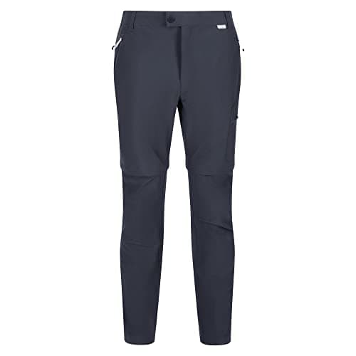 Image of Regatta Mens Highton Tr S Walking Trousers India Grey 38W / 30L