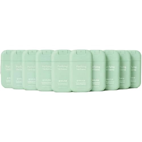 Image of HAAN Moisturising Hand Spray with Aloe Vera (pack of 10) – 10 units per fragrance: Purifying Verbena – 30ml spray