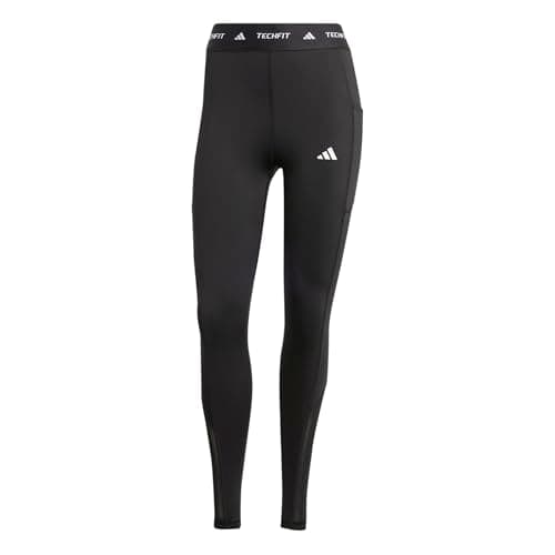 Image of adidas Women's Techfit Stash Pocket Full Length Leggings, Black, S