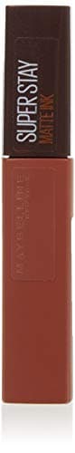 Image of Maybelline New York Rossetto Matte SuperStay Matte Ink, Longwear Labbra Shade, No Transfer, Coffee Edition, Caramel Collector (265), 7.5 ml