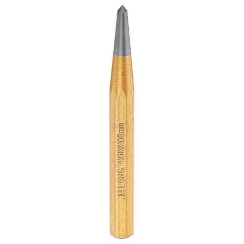 Image of sourcing map Center Punch 4mm(1/6") 100mm Length Metric Non-marring Alloy Steel Cylindrical Alignment Punch Drive Pin Tools for Automotive Watch Repair Jewelry Craft
