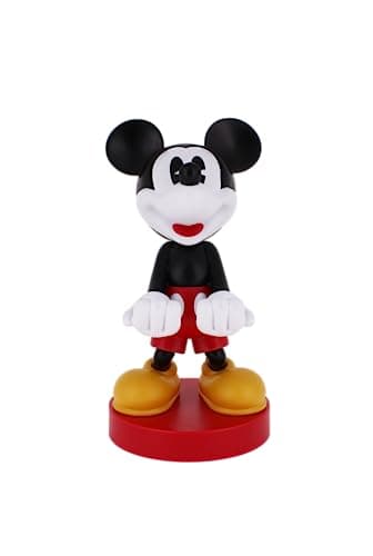 Image of Cableguys Disney Mickey Mouse Controller Holder & Phone Stand - Gaming Accessories for Room and Desk Setup, Holder Compatible with Xbox, PlayStation & Most Standard Game Controllers