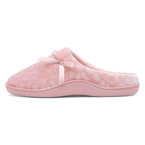 Image of The Slipper Company Womens Pink Mule Slipper - Size 5 UK - Pink