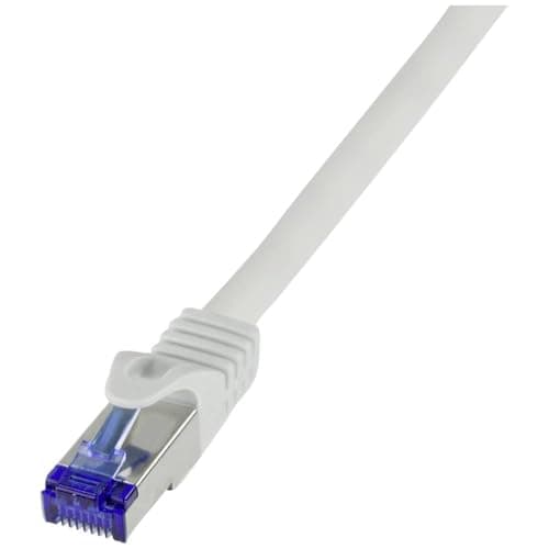 Image of Logilink C6A072S RJ45 CAT 6a S/FTP 5m Grey Pack of 1