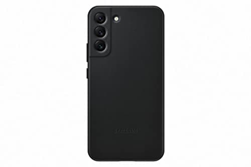 Image of Samsung Official S22+ Leather Cover Black