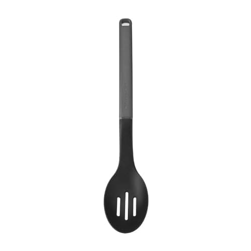Image of KitchenAid Classic Slotted Spoon Charcoal Grey
