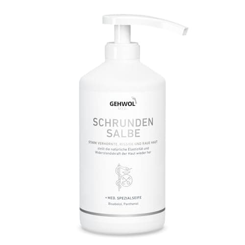 Image of Gehwol Med Salve for Cracked Skin 500ml Dispenser Pump - Servere Dry or Rough Skin