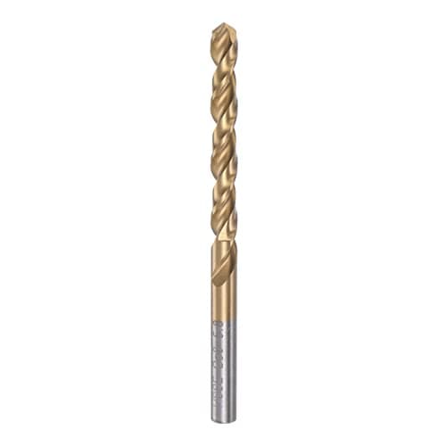 Image of sourcing map Twist Drill Bit 5.8mm Titanium Coated (HSS-E) M42 High Speed Steel 8% Cobalt Straight Shank for Stainless Steel Aluminum Alloy Metal