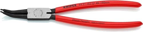 Image of KNIPEX Circlip Pliers for Internal Circlips in Bore Holes 45° Angled with Plastic Coating 225 mm, 44 31 J32