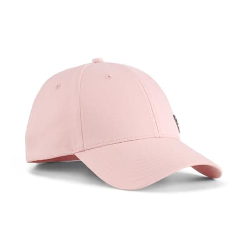 Image of PUMA Unisex Essentials Metal Cat Baseball Cap, Rosy Outlook, One Size