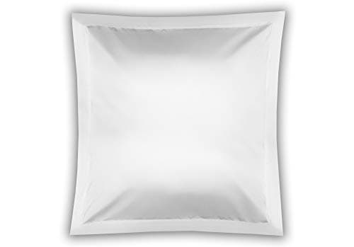 Image of Belledorm Pima Cotton Oxford Continental Pillowcase, 450 Thread Count (White, Oxford Continental)