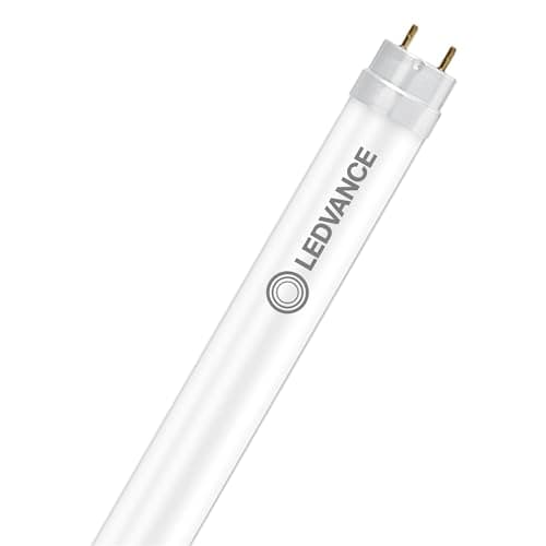 Image of Ledvance LED Tube T8 Value (EM/Mains) Standard Output 10 W 1200 lm - 840 Cool White 90 cm Replacement for 30 W White/Black/Grey
