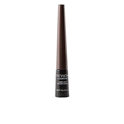 Image of Revlon Colorstay Liquid Eyeliner, Waterproof, Smudgeproof, Longwearing Eye Makeup with Ultra-fine Tip, Black Brown