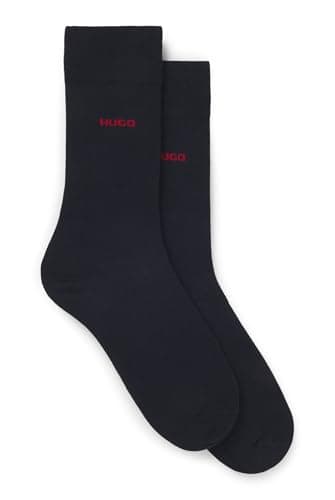 Image of HUGO Men's 2P RS UNI CC Socks, New-Dark Blue401, 43-46 (Pack of 2)