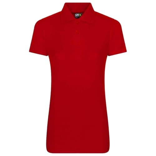 Image of PRO RTX Womens/Ladies Polo Shirt (M) (Red)