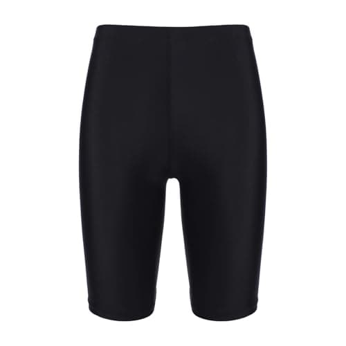 Image of BBXWANG Boys Swimming Trunks Boys Swimming Shorts Quick Dry Stretch UPF 50+ Swim Jammers Swim Trunks for Boys 6-14 Years (UK, Age, 14 Years, Regular, Black)