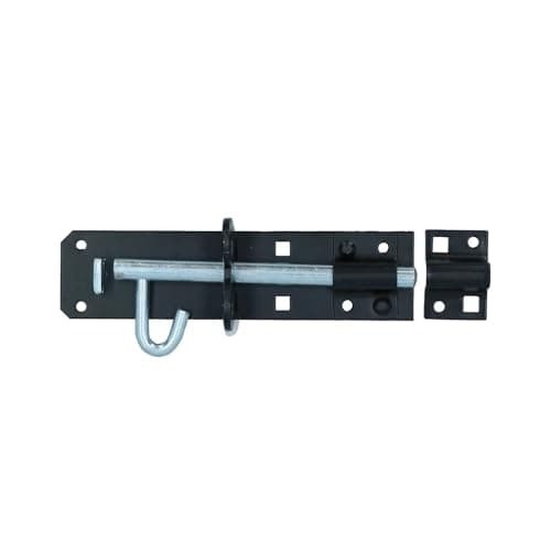 Image of Merriway BH01738 Type 2A Heavy Duty Brenton Bolt Padbolt, 150mm -Black Pad