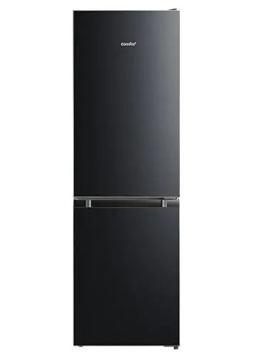 Image of COMFEE' RCB169BL2UK(E) 174L 70/30 Freestanding Fridge Freezer, 150cm Height, Low Frost, 4-Star Freezer, Quiet 39dB, Merchanical Temperature Control, Interior Lighting, Reversible Door, Black