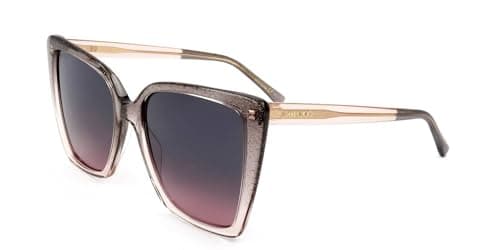 Image of Jimmy Choo LESSIE/S Nude glitter 56/18/145 WOMAN Sunglasses