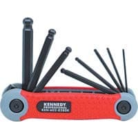 Image of 1.5-8mm Pro-torq Hex Ball Wrench Set ON Clip (8)