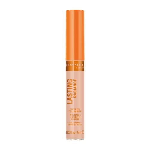 Image of Rimmel Lasting Radiance Full Coverage Concealer and Eye Illuminator, SPF 25, 50 Nude (Rimmel Wake Me Up Concealer Upgrade)