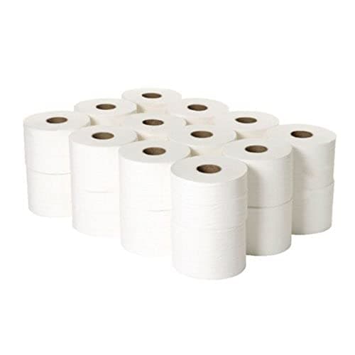 Image of 2Work 2W06439 Micro Twin 2-Ply Toilet Roll 125m (Pack of 24), White