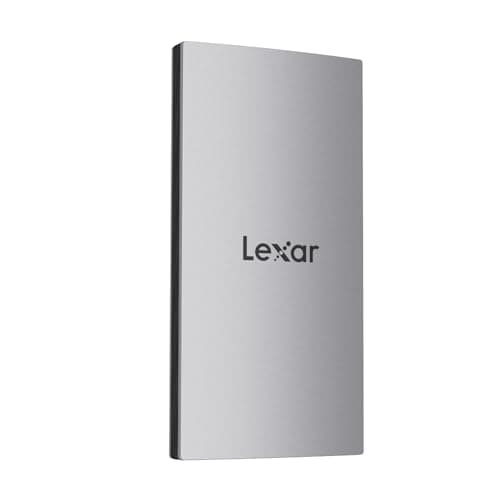 Image of Lexar ES3 External SSD 1TB, USB3.2 Gen2 Portable SSD, PSSD up to 1050MB/s Read, 1000MB/s Write, External Solid State Drive Compatible with iPhone15 Series/Mac/PS5/XBOX/Laptop/PC (LES3XXX001T-RNSNG)