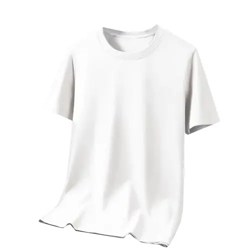 Image of T Shirts for Men UK Fashion Short Sleeve Mens T Shirt Classic Solid Color Tee Tops Summer Regular Fit T-Shirts Casual Pullover Tshirts Comfortable Everyday Wear Clothing White 4XL