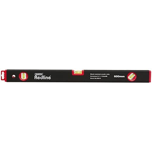 Image of Draper Redline 68016 600mm Box Section Level, Black
