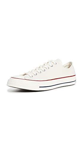 Image of Converse Chuck Taylor Chuck 70 Ox Shoes, Unisex Adult, Multicoloured (Parchment/Garnet/Egret 247), 43 EU (9.5 UK)