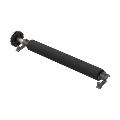 Image of TONIXY P1112640-216 Platen Roller for Zebra ZD421T Thermal Printer with Gear, Rubber Transfer Kit for Stable Label Feeding in Office Shipping, Black