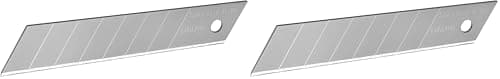 Image of Stanley Safety Snap Off Blades(5) 18Mm 2 11 301 (Pack of 2)