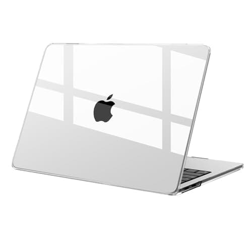 Image of eleger Case compatible with 13-inch Macbook Pro M2 M1 A2338 A2251 A2289 A2159 A1989 A1708 A1706, 2016-2022 Release, Protective Cover Hard Shell, Crystal Clear