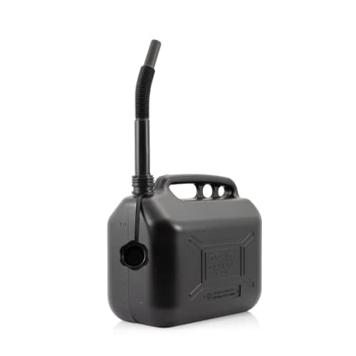 Image of Cosmos 3203 10L Plastic Jerry Can - Black