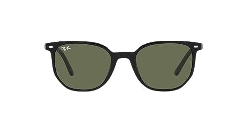 Image of Ray-Ban Elliot Black - 54-19, Black/Green, 54 mm