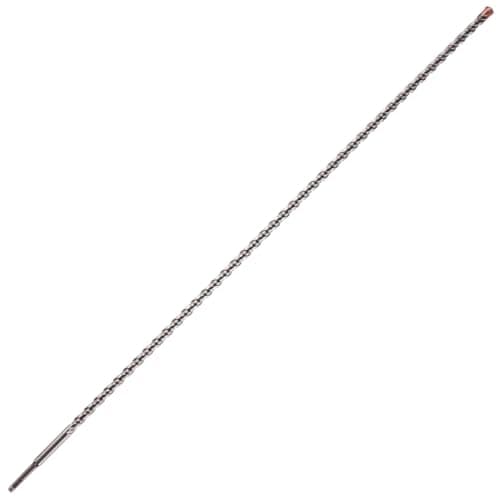 Image of 14mm x 1000mm Long SDS Plus High Performance Hammer Drill Bits, Professional Tungsten Carbide Cross Tipped Masonry Drill Bit For Brick, Concrete, Stone, Granite. 14mm SDS Drill Bit x 1 Metre Long