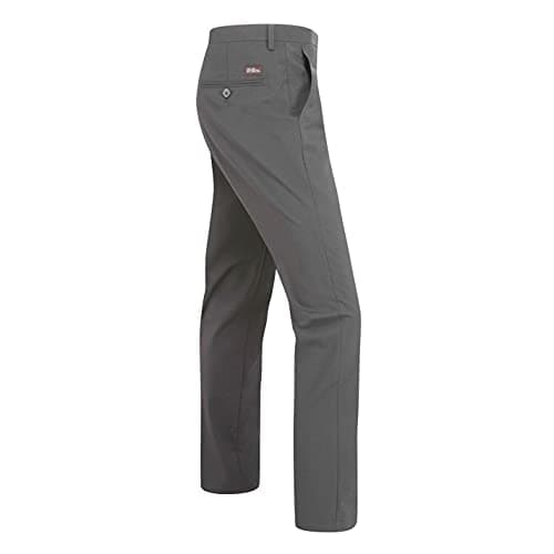 Image of Oscar Jacobson Mens Dave Straight Fit Trousers Golf Pants Bottoms Grey 40W / 30L