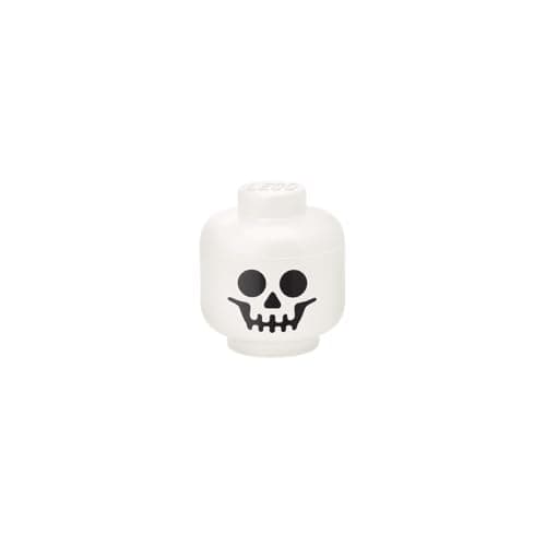 Image of Room Copenhagen LEGO Storage Head (mini) - White Skeleton