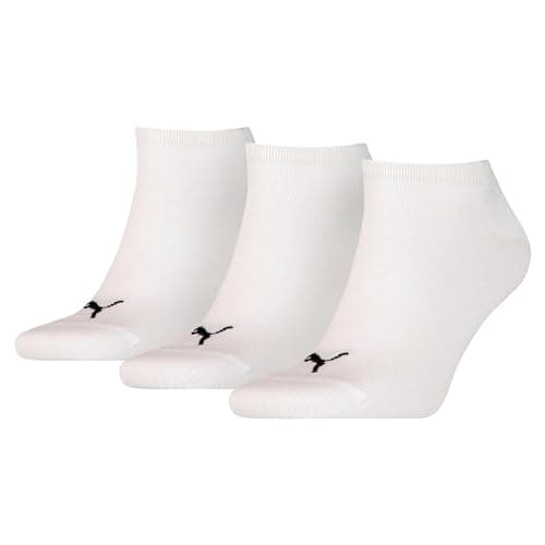 Image of PUMA Sportive Sneaker Sock Pack of 3, White, 6 - 8 UK (39-42 EU), one size