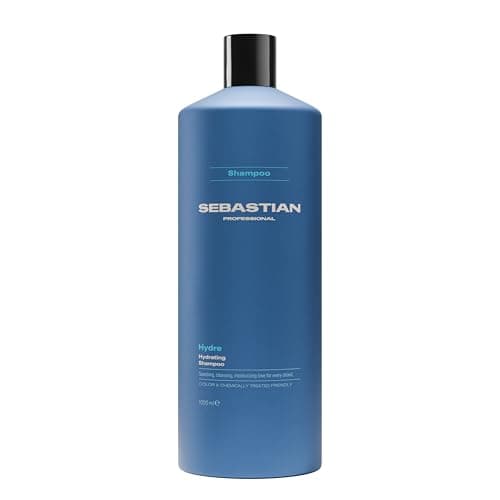 Image of Sebastian Professional Hydre Hydrating Shampoo for Dehydrated Hair - Deep Moisture Hair Treatment for Dry Hair - Colour-Safe Formula (1000ml)