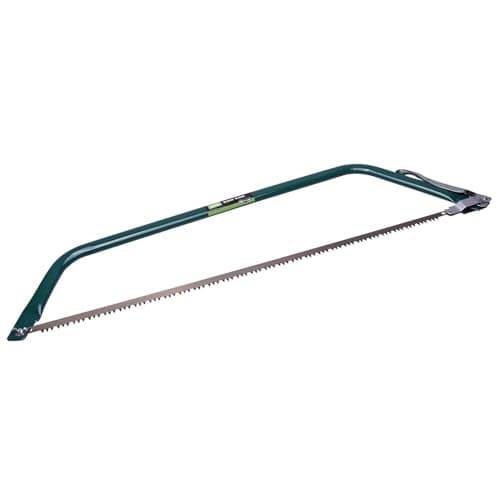 Image of Draper 750mm Hardpoint Bow Saw | Heavy Duty Wood Hand Saw | Pruning Tree Tool | Rigid Tubular Frame | Cutting Gardening Tool | 35990