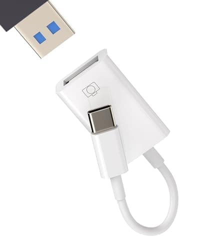 Image of USB-C to USB Adapter Type C OTG 3.0 Cable Accessories for Apple iPhone15 Pro Max Plus for iPad Pro Air Mini Macbook Thunderbolt Mouse Port Converter Hub Compatible for Samsung Galaxy S20 S21 S22 S23