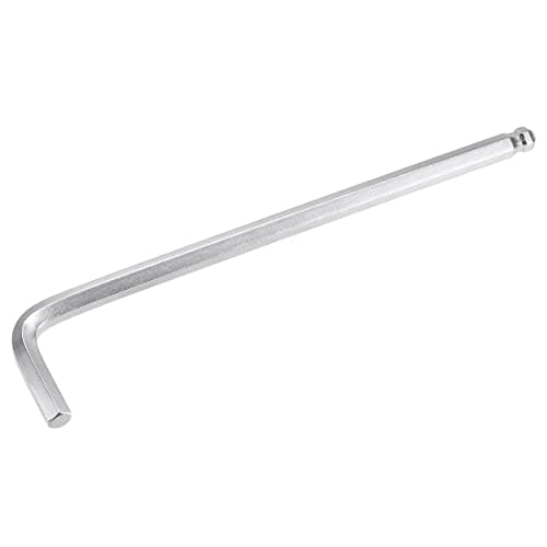 Image of sourcing map 8mm Ball End Hex Key Wrench, L Shaped Long Arm CR-V Repairing Tool
