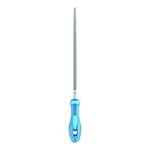 Image of Pferd 11214257 NSB Type Cut 2 Round File, Silver/Blue, 250 mm