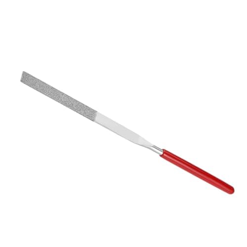 Image of CoCud Diamond Coated Needle File, | 150 Grit 4mm Shank 160mm Length|, Diamond Flat Files Sharpening Tool - (Applications: for Metal Glass Stone), 1-Piece