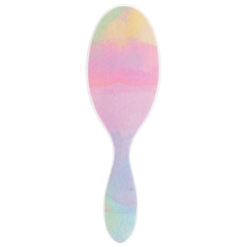 Image of Wet Brush Original Detangler Brush - Colour Wash, Stripes - All Hair Types - Ultra-Soft IntelliFlex Bristles Glide Through Tangles with Ease - Pain-Free Comb for Men, Women, Boys and Girls