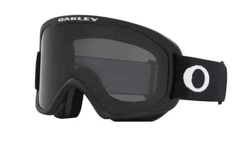 Image of Oakley O Frame XL 2.0 Snow Goggles Matte Black with Persimmon Lens and Dark Gray Lens