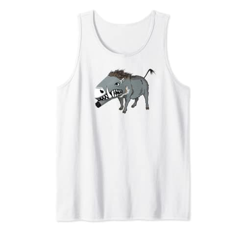 Image of A-10 Warthog USA Fighter Jet Tank Buster A-10 Thunderbolt Tank Top